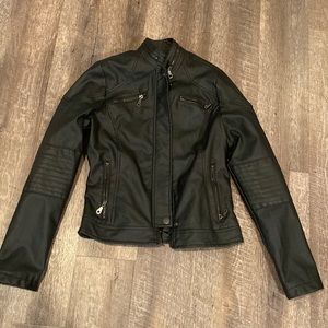 Black pleather jacket